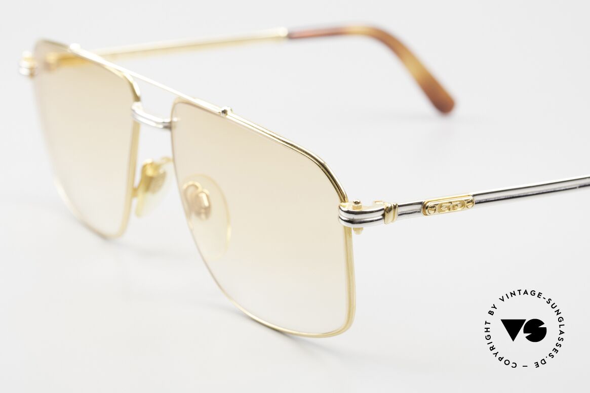 Gerald Genta New Classic 21 24kt Vintage Brille Herren, LUXUS-Accessoires (wie z.B. Brillen) kamen später dazu, Passend für Herren