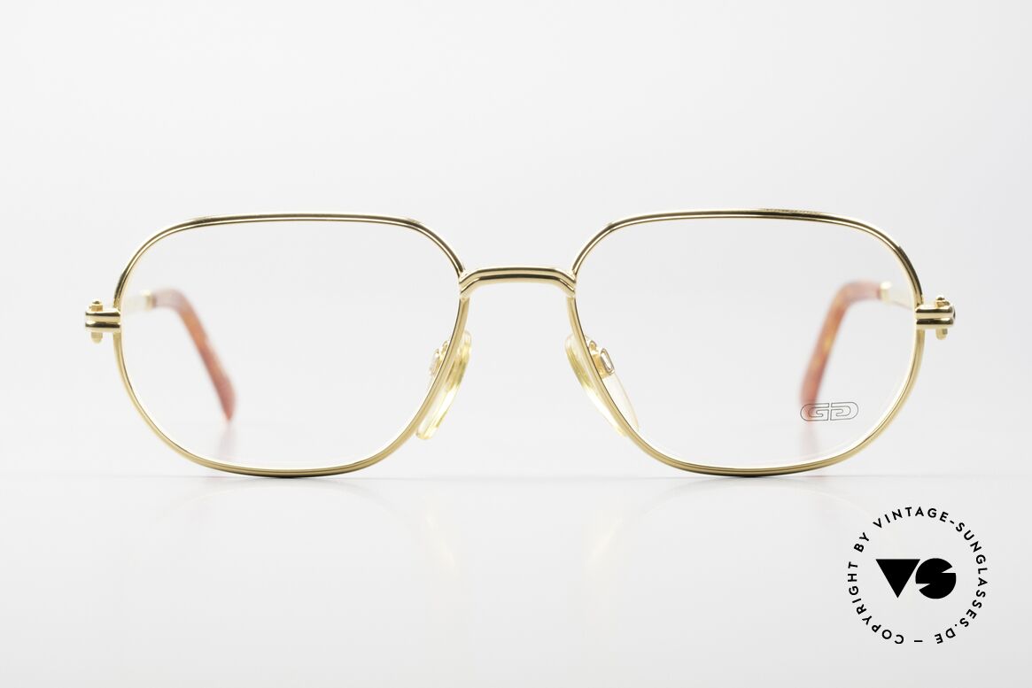 Gerald Genta New Classic 11 High-End Luxus Herrenbrille, Gérald Genta: eher bekannt für außergewöhnliche Uhren, Passend für Herren