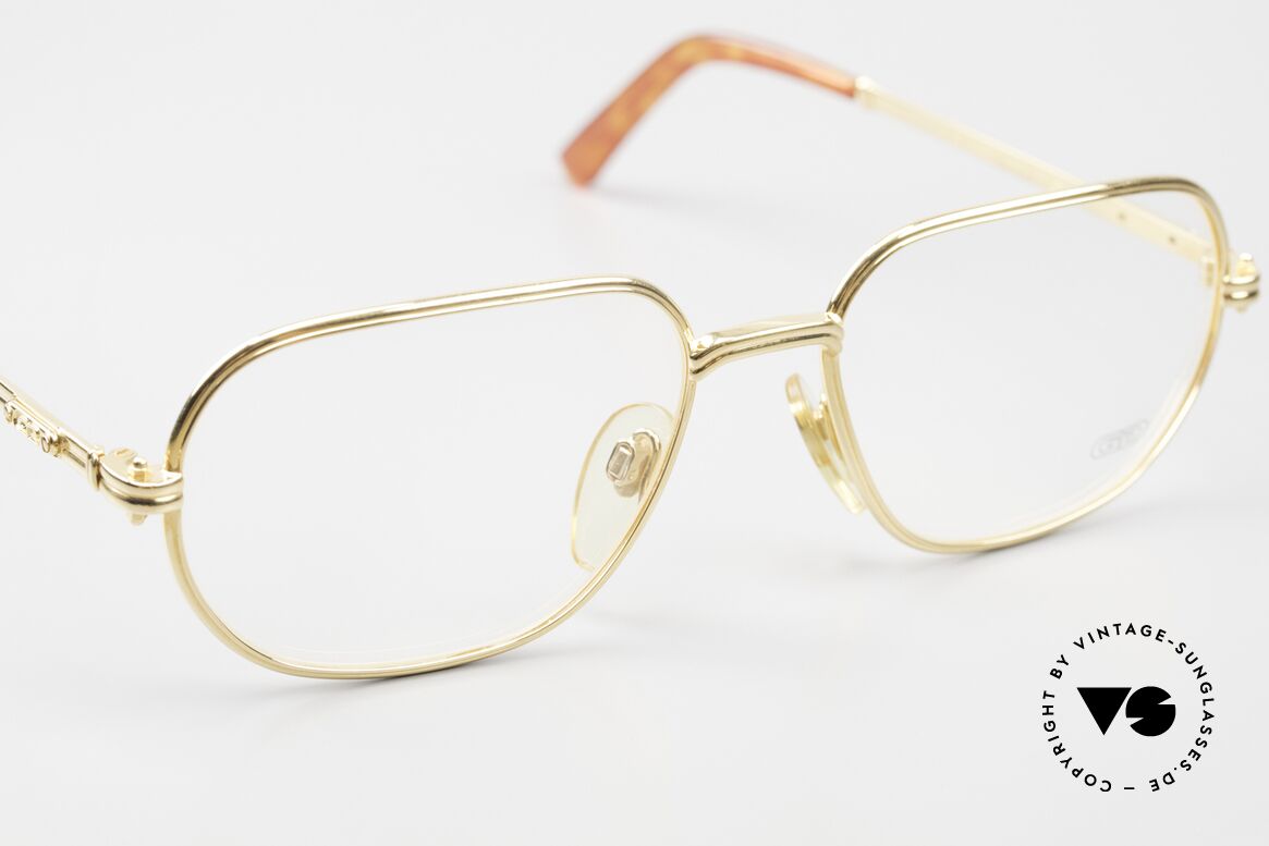 Gerald Genta New Classic 11 High-End Luxus Herrenbrille, ungetragenes Einzelstück mit Seriennummer in Gr. 57/18, Passend für Herren