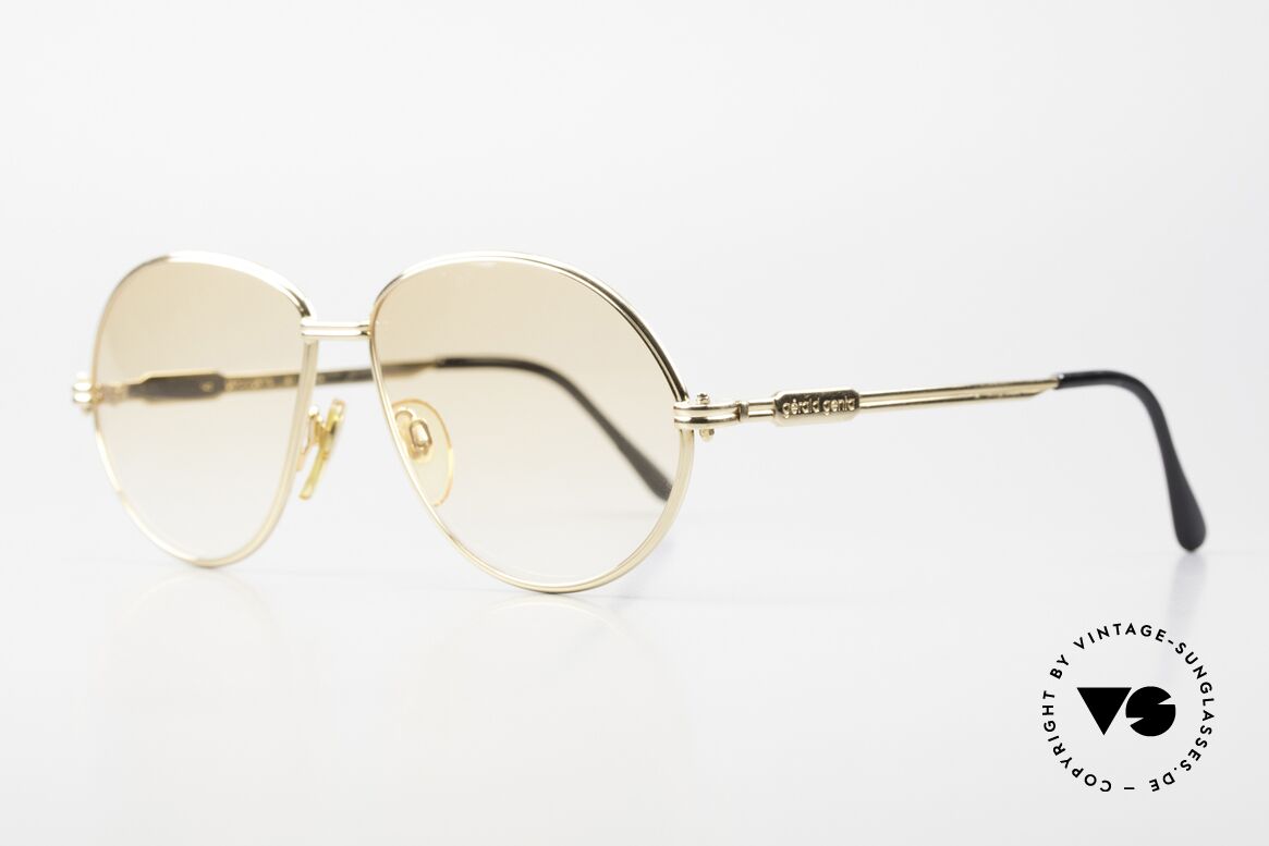 Gerald Genta New Classic 06 Außergewöhnliche 90er Brille, entwarf u.a. die „GRANDE Sonnerie“ (Preis: ca. $1 Mio.), Passend für Herren und Damen