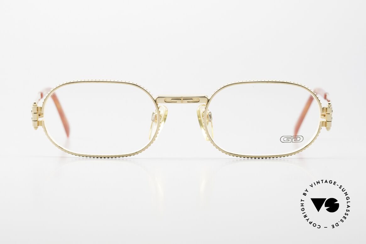 Gerald Genta Gefica 04 24kt Brille Damen & Herren, Gérald Genta: eher bekannt für außergewöhnliche Uhren, Passend für Herren und Damen