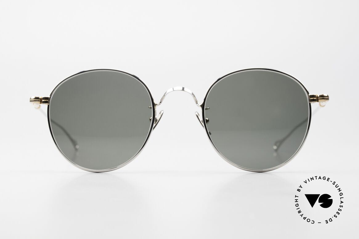Lunor V 111 Herren Panto Sonnenbrille, ohne große Logos; stattdessen mit zeitloser Eleganz, Passend für Herren