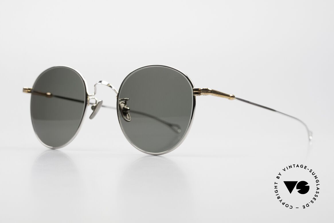Lunor V 111 Herren Panto Sonnenbrille, Modell V111: sehr elegante Herren Panto-Fassung, Passend für Herren