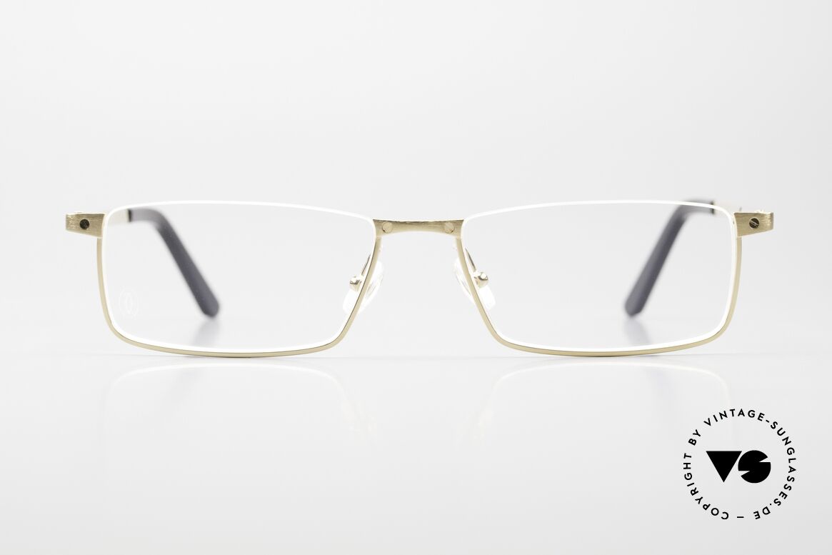 Cartier Santos De Cartier Luxus Lesebrille Gold Men, markante Cartier Luxus-Lesebrille für Herren, Passend für Herren Cartier Santos De Cartier Luxus Lesebrille Gold Men, markante Cartier Luxus-Lesebrille für Herren, Passend für Herren