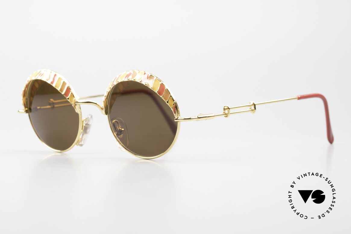 Casanova Arché 4 Limited Gold Plated Brille, Arché-Serie = kostbarsten Kreationen von Casanova, Passend für Herren und Damen