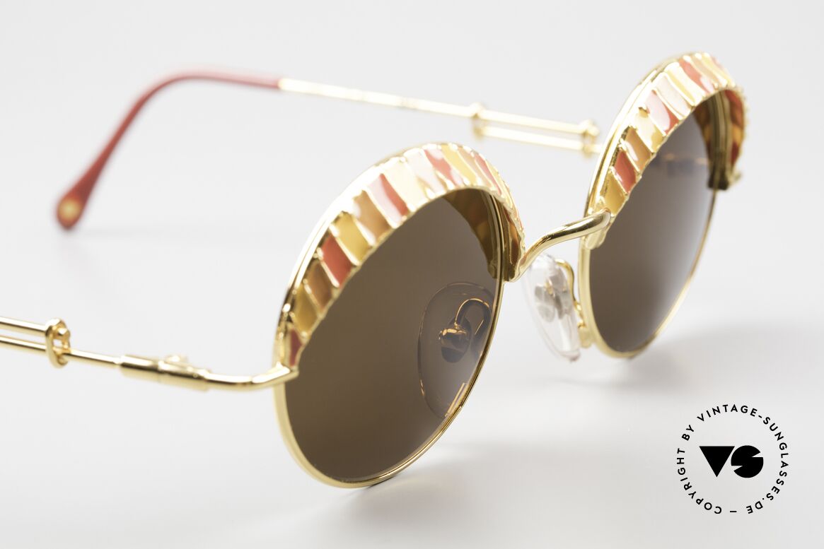 Casanova Arché 4 Limited Gold Plated Brille, Top-Qualität (24Kt GP vergoldet) & 100% UV Schutz, Passend für Herren und Damen