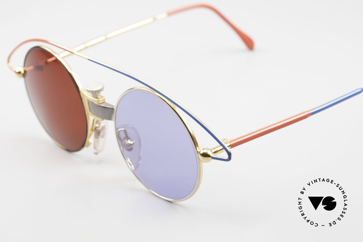 Casanova MTC 3 Verrückte Vintage Brille 90er, Design spricht für sich; angucken & wirken lassen!, Passend für Herren und Damen