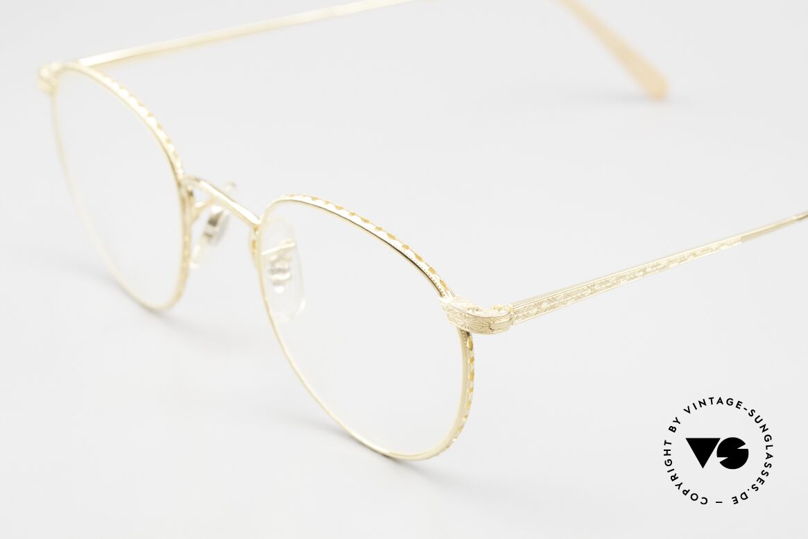 Oliver Peoples OP47 Alte Vintage Brille Vergoldet, kombiniert mit dem intellektuellen Styling der 60er, Passend für Herren und Damen