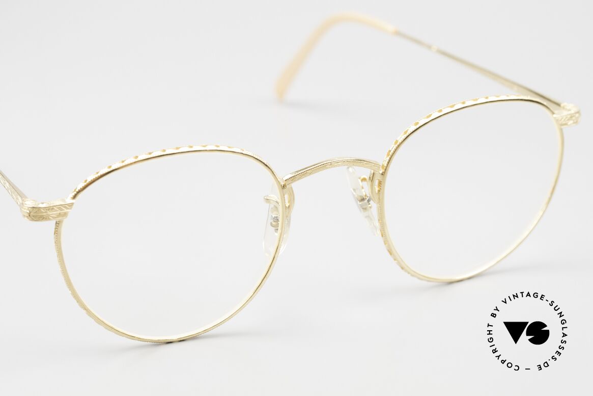 Oliver Peoples OP47 Alte Vintage Brille Vergoldet, ungetragen (wie alle unsere vintage O.P. Fassungen), Passend für Herren und Damen