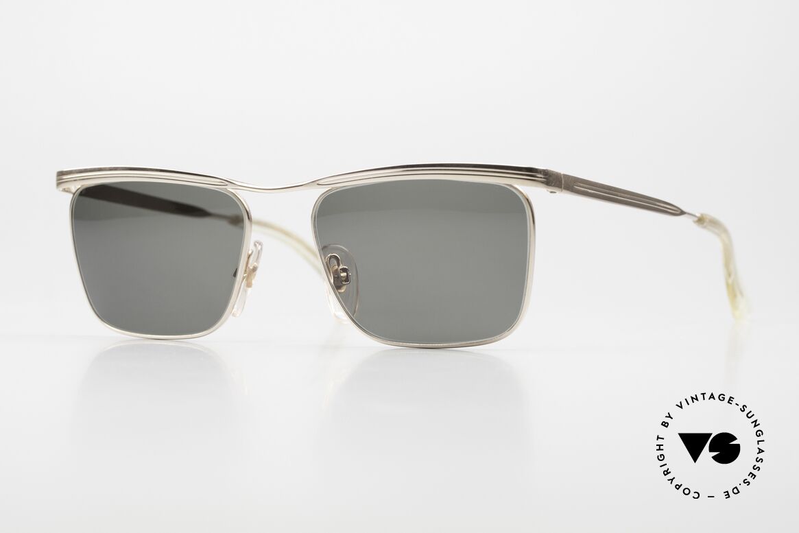 Rodenstock Carlton 60er Jahre Golddoublé, antike Rodenstock Brille der 60er Jahre; GOLD-Filled!, Passend für Herren