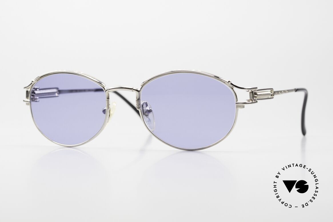 Jean Paul Gaultier 55-5109 Rare 2Pac Brille Von 1996, Jean Paul Gaultier 55-5109 vintage Brille, Gr. 50/18, Passend für Herren und Damen