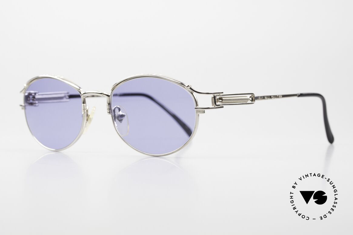 Jean Paul Gaultier 55-5109 Rare 2Pac Brille Von 1996, z.B. bei den American Music Awards 1996, Los Angeles, Passend für Herren und Damen
