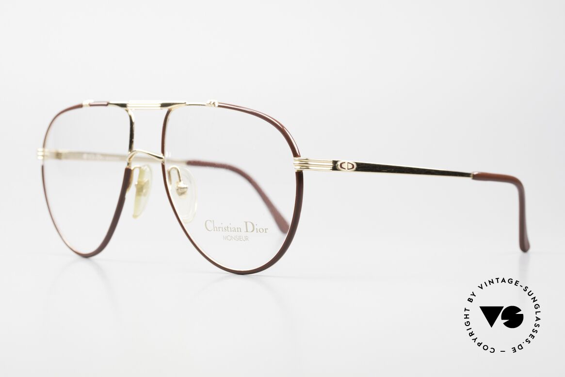 Christian Dior 2248 L 80er Dior Monsieur Serie, klassische Pilotenform in L-Gr. 58-17 (140mm breit), Passend für Herren