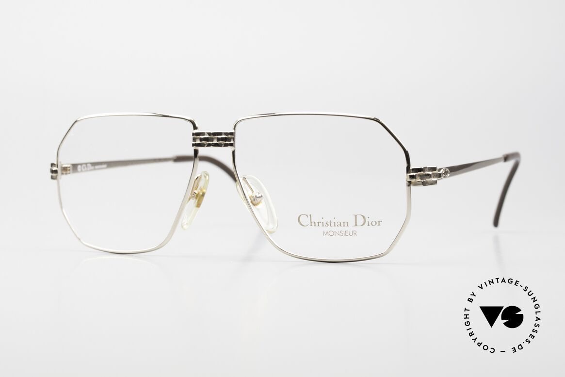Christian Dior 2391 80er Herrenbrille Monsieur, klassische Dior Monsieur Designerbrille von 1988, Passend für Herren