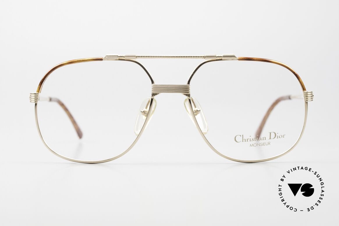 Christian Dior 2487 Vergoldete Monsieur Serie 80er, Luxus Dior Designer-Fassung von 1989; echt vintage!, Passend für Herren