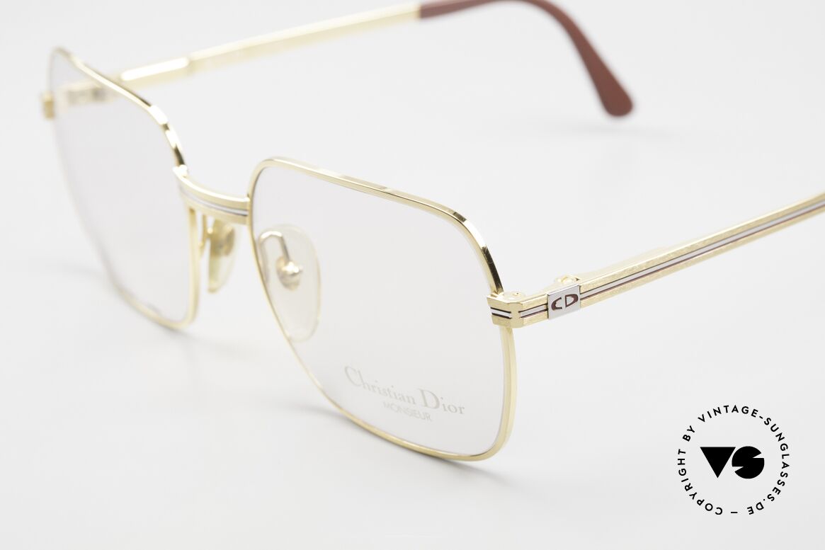 Christian Dior 2389 Vergoldete Monsieur Brille, ungetragen (wie alle unsere seltenen Monsieur Brillen), Passend für Herren