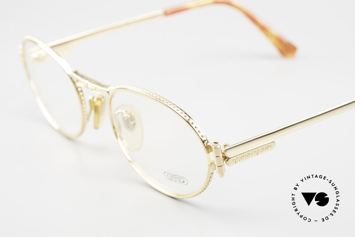 Gerald Genta Gefica 07 24kt Gold-Plated Unisex, LUXUS-Accessoires (wie z.B. Brillen) kamen später dazu, Passend für Herren und Damen