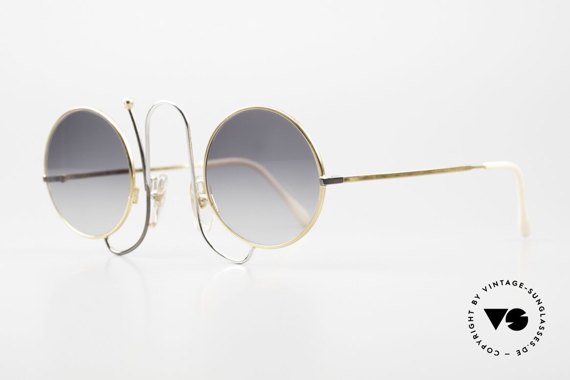 Casanova CMR 1 Kunst Strass Sonnenbrille, legendäres Modell mit der 'Strass-Antenne', Passend für Damen