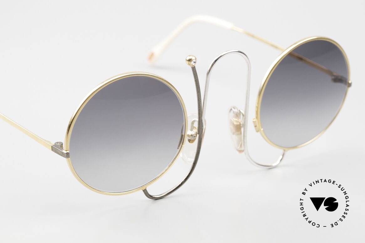 Casanova CMR 1 Kunst Strass Sonnenbrille, ungetragenes Einzelstück (ein Kunstwerk!), Passend für Damen