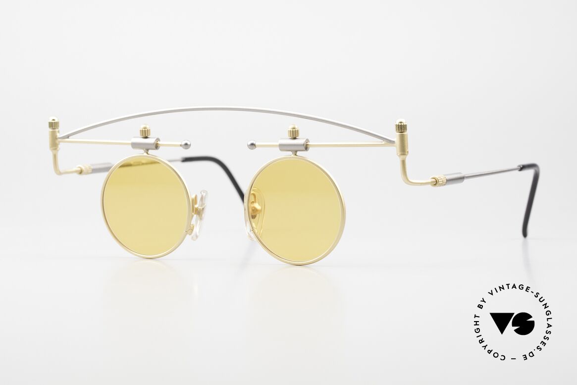 Casanova MTC 10 Limitierte Kunstsonnenbrille, limitierte Casanova vintage Kunst-Brille der 90er, Passend für Herren und Damen