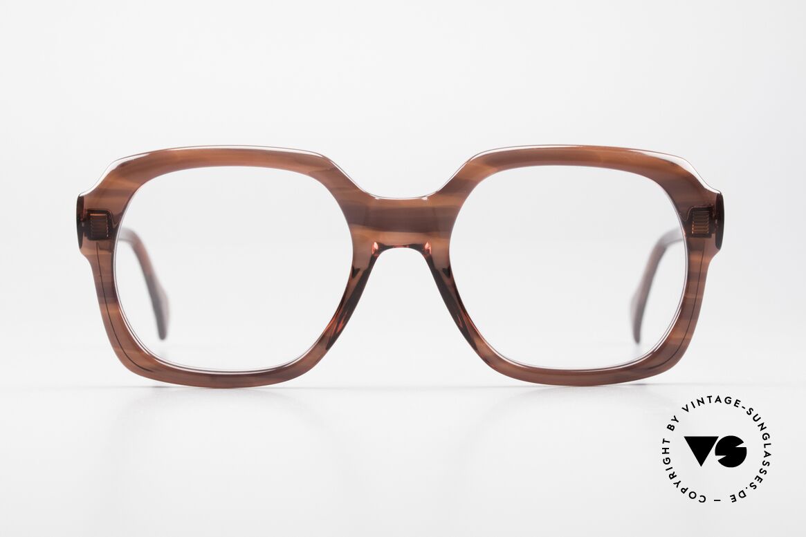 Metzler 2063 Old School 70er Brille XL, damals für die Ewigkeit gemacht (wie aus einem Stück), Passend für Herren