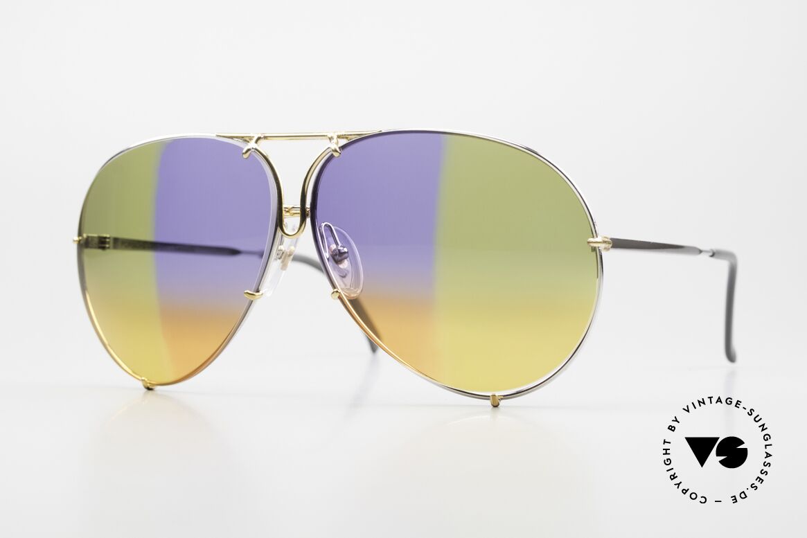 Porsche 5621 Vintage Unikat 4Fach Verlauf, PORSCHE Design by CARRERA Sonnenbrille von 1980, Passend für Herren und Damen