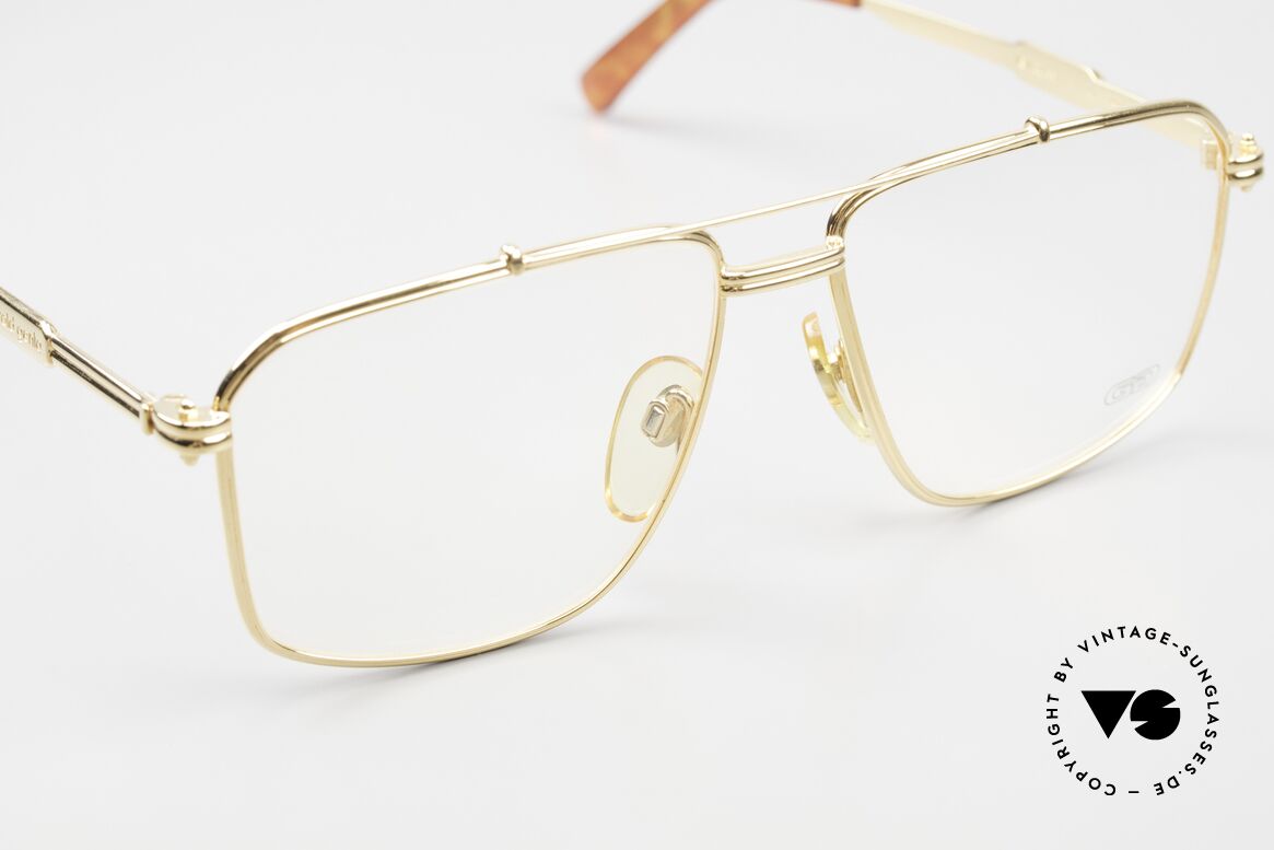 Gerald Genta New Classic 03 24kt Made in Japan Qualität, ungetragenes Einzelstück mit Seriennummer, Gr. 57/15, Passend für Herren