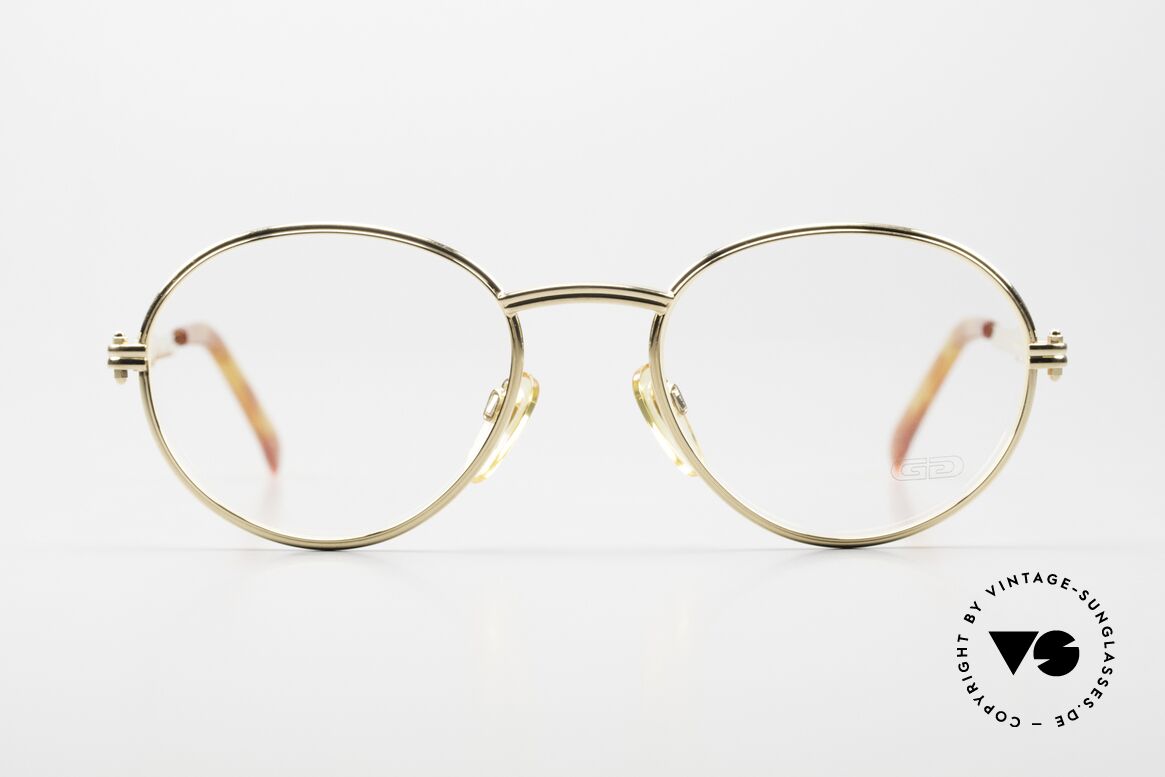 Gerald Genta New Classic 02 24kt Brille für die Ewigkeit, Gérald Genta: eher bekannt für außergewöhnliche Uhren, Passend für Herren und Damen
