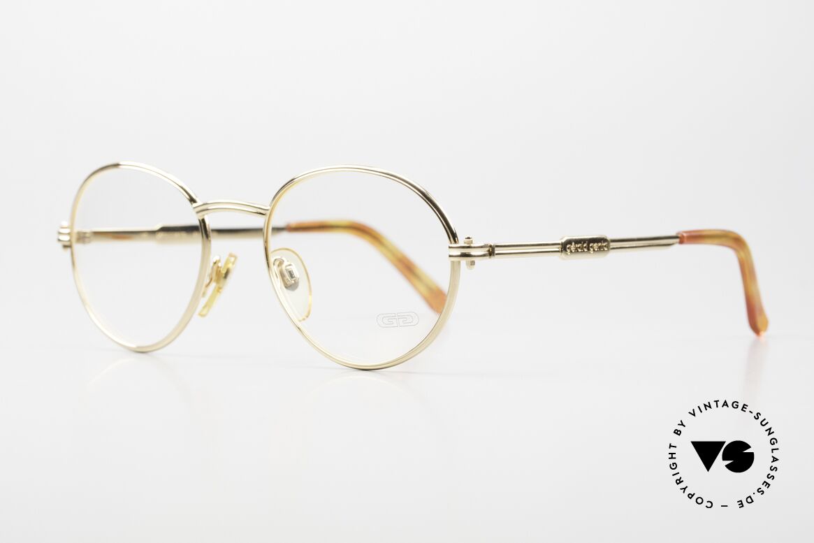 Gerald Genta New Classic 02 24kt Brille für die Ewigkeit, entwarf u.a. die „GRANDE Sonnerie“ (Preis: ca. $1 Mio.), Passend für Herren und Damen