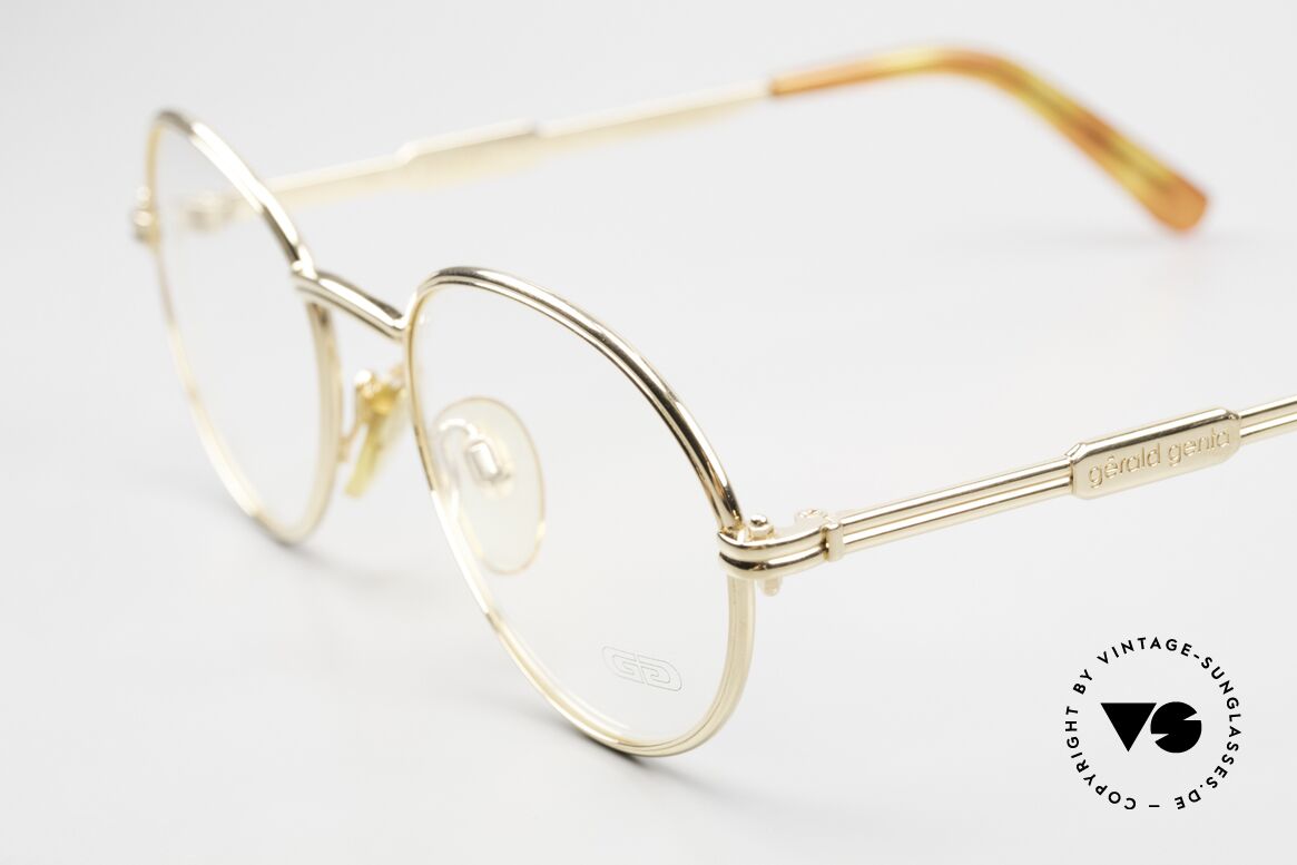 Gerald Genta New Classic 02 24kt Brille für die Ewigkeit, LUXUS-Accessoires (wie z.B. Brillen) kamen später dazu, Passend für Herren und Damen