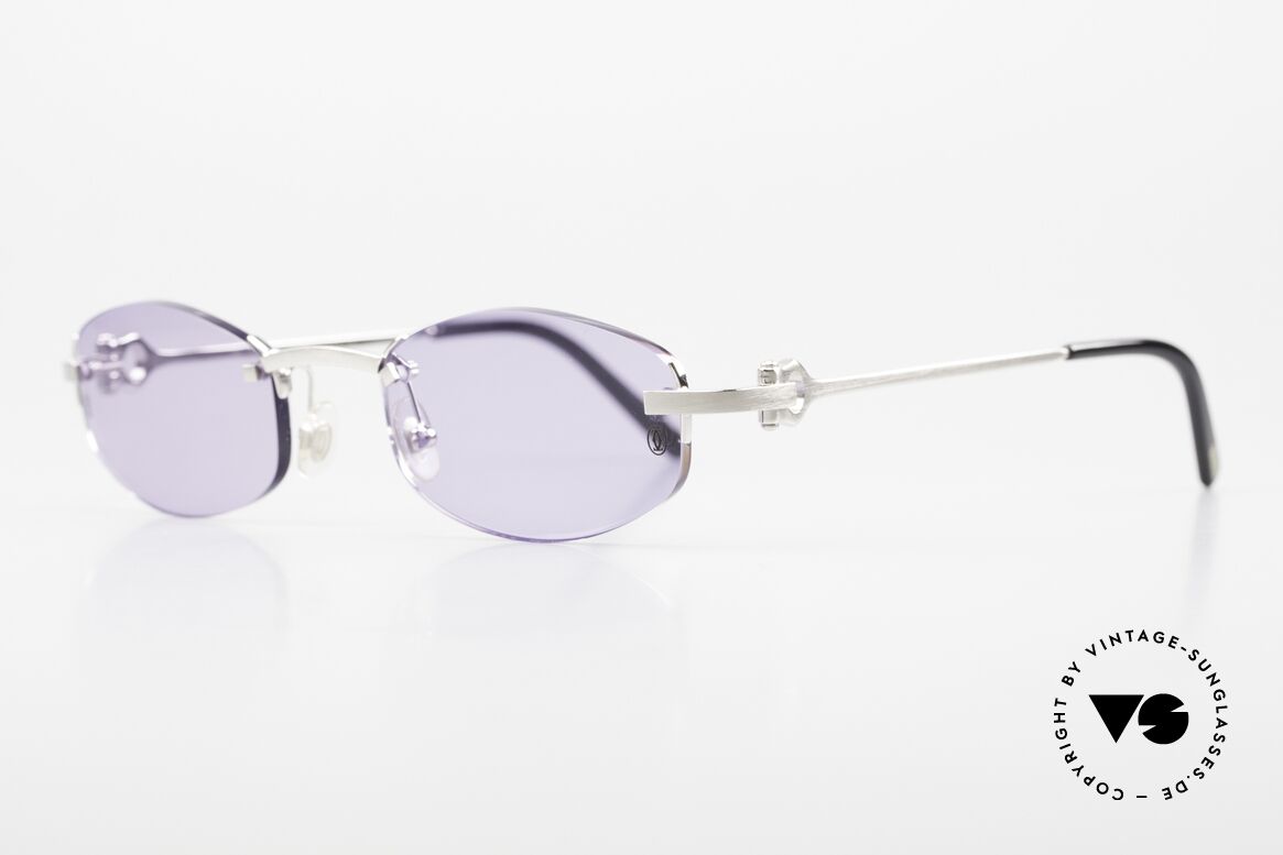 Cartier Meltem Luxus Sonnenbrille Randlos, Cartier Katalog Referenz-Nummer: T8200382, Passend für Herren und Damen
