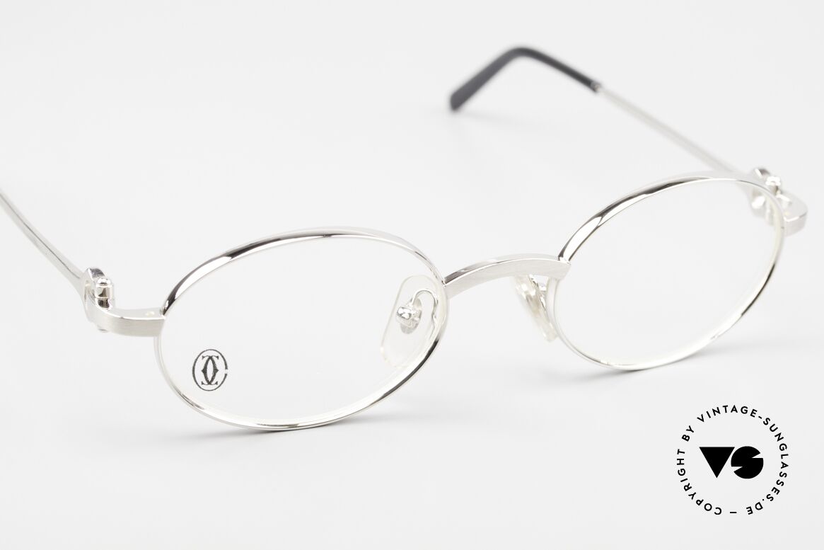 Cartier Spider Luxus Brille Platin Gebürstet, ungetragene Rarität mit orig. Verpackung von Cartier, Passend für Herren und Damen
