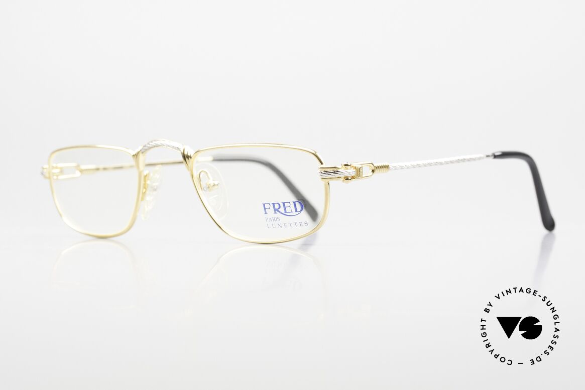 Fred Demi Lune - S Halbmond Luxus Lesebrille, der Name spricht für sich: 'Demi Lune' = der Halbmond, Passend für Herren und Damen