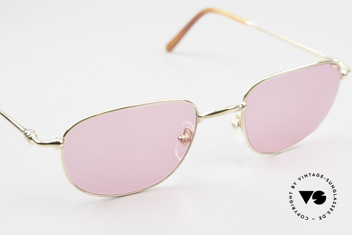 Cartier Vega Vesta Durch die rosarote Brille sehen, ungetragenes Modell mit neuen pinken Gläsern ;), Passend für Herren und Damen