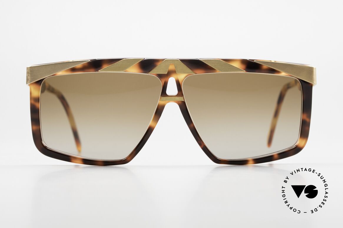 Alpina G81 Sonnenbrille 24kt Vergoldet, das meistgesuchte Modell der 'Genesis Project' Serie, Passend für Herren und Damen
