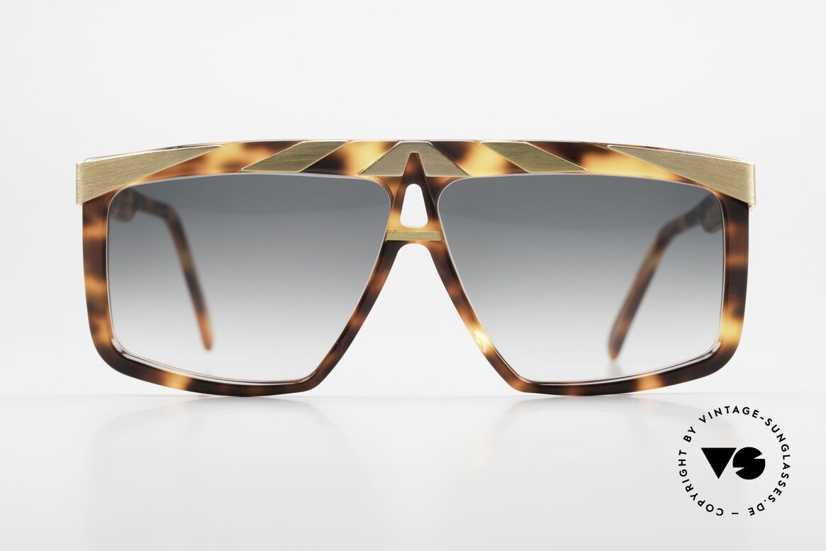 Alpina G81 24kt Vergoldete Sonnenbrille, das meistgesuchte Modell der 'Genesis Project' Serie, Passend für Herren und Damen