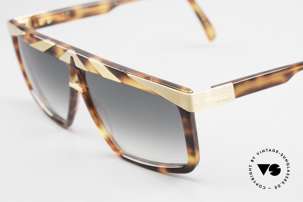 Alpina G81 24kt Vergoldete Sonnenbrille, echte Handarbeit aus den 80ern (made in W.Germany), Passend für Herren und Damen