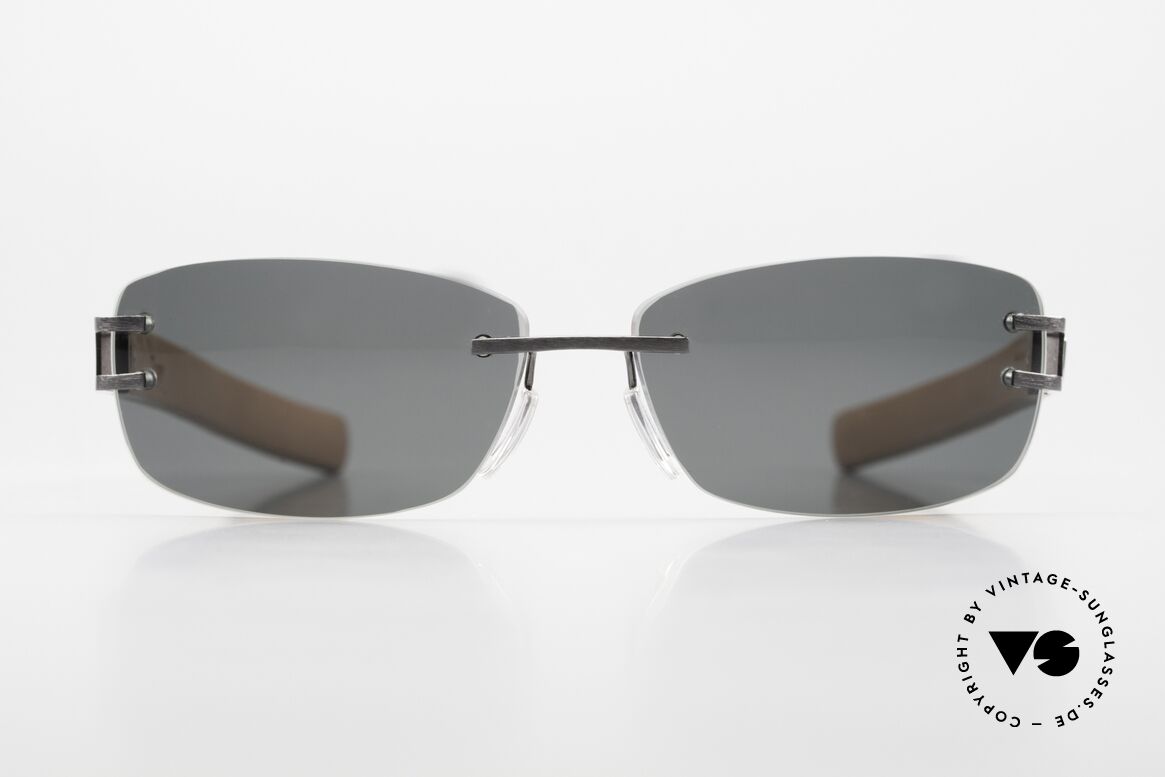 Tag Heuer L-Type 0115 Randlose Luxus Sonnenbrille, Tag Heuer L-Type Sonnenbrille, TIC 18181, c.002, Passend für Herren und Damen