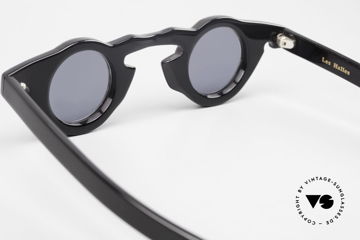 Vidocq Les Halles Runde Vintage Brille 1980er, Acetat-Fassung kann natürlich beliebig verglast werden, Passend für Damen