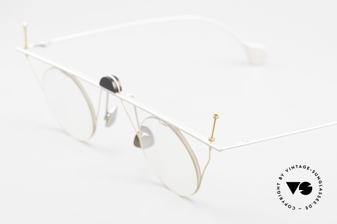 Paul Chiol 07 Randlose Kunstbrille Bauhaus, ausschließlich erstklassige Rahmen-Komponenten, Passend für Herren und Damen