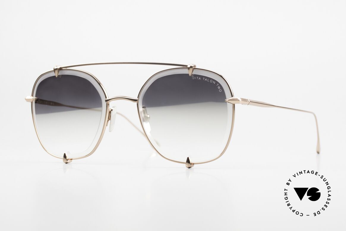 DITA Talon Two Titan Sonnenbrille Verspiegelt, DITA Talon Two Sonnenbrille, 23009-B-RGD-54, Passend für Herren und Damen
