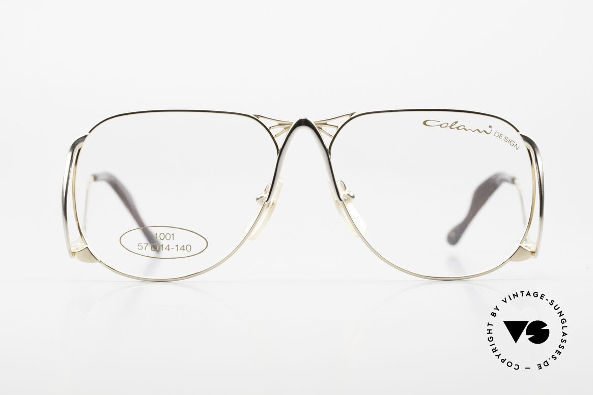Colani 1001 Außergewöhnliche Damenbrille, sehr auffällige Luigi COLANI Brille der 80er Jahre, Passend für Damen