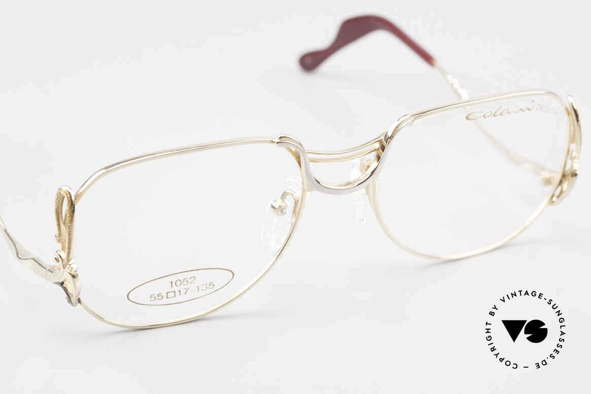 Colani 1052 80er Brille Mit Glitzer Effekt, inzwischen eine Rarität & ein tolles Mode-Accessoire, Passend für Damen