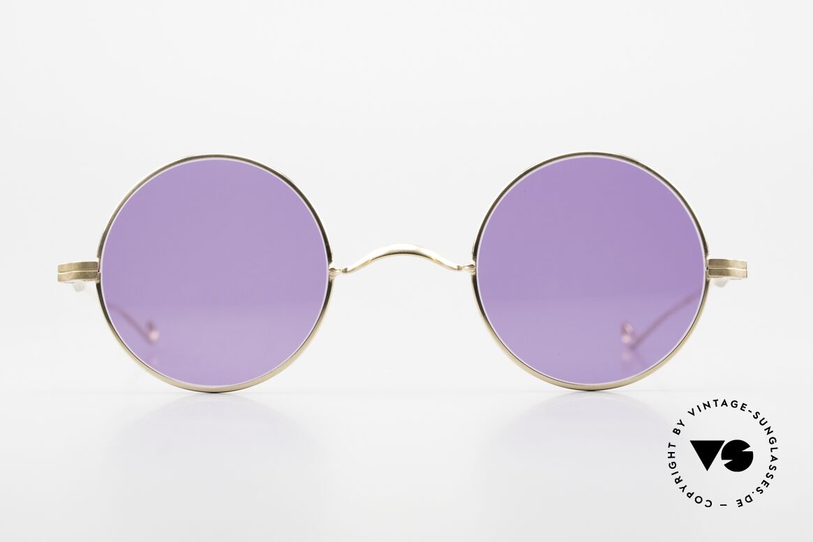 Lunor II 23 Limited Edition Matt Gold, Vollrand-Metallfassung; sehr edel in "MATTGOLD", Passend für Herren und Damen