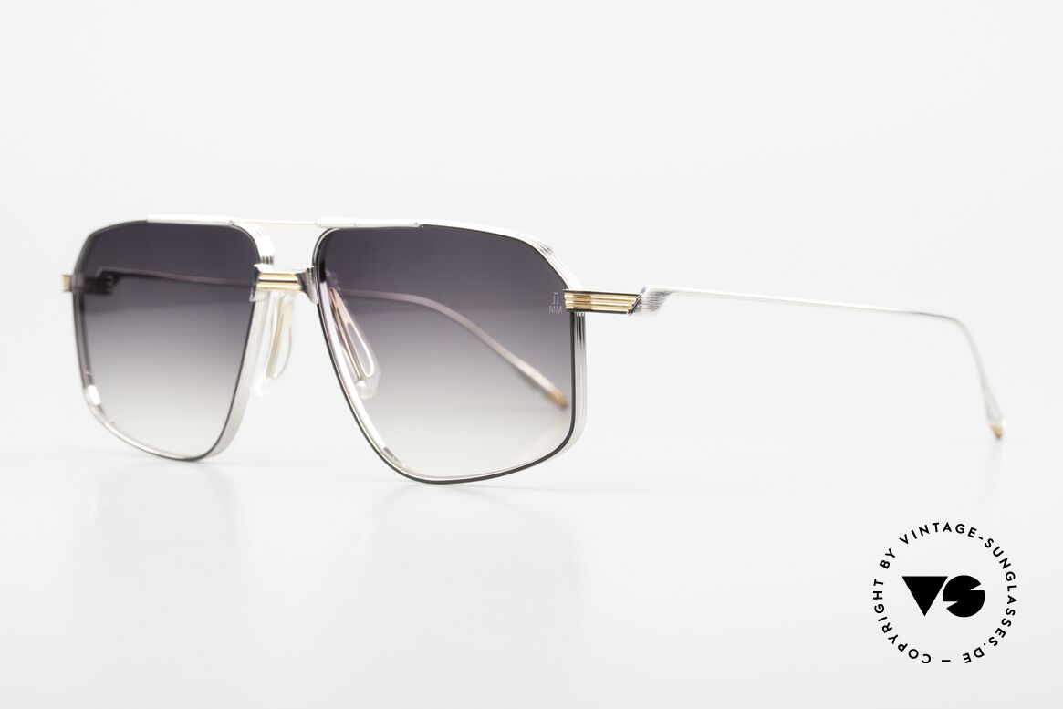 Jacques Marie Mage Jagger Aviator Titan Sonnenbrille, weltweit nur 450 Stück (bereits eine Sammlerbrille), Passend für Herren