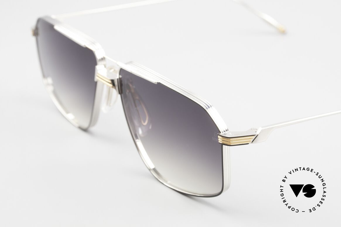 Jacques Marie Mage Jagger Aviator Titan Sonnenbrille, Mod. JAGGER = gemacht für das Feiern in einer Menge, Passend für Herren