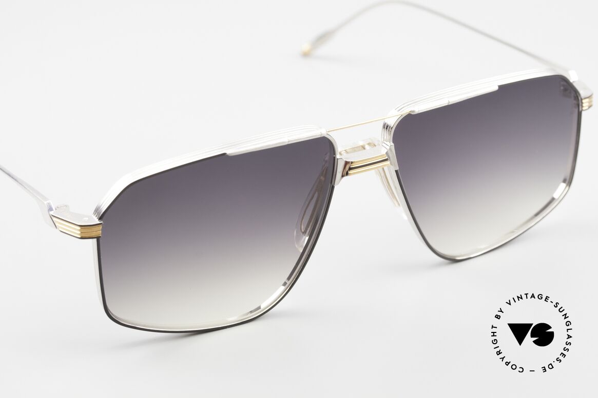 Jacques Marie Mage Jagger Aviator Titan Sonnenbrille, voller ansteckender Energie und ungezügeltem Exzess, Passend für Herren