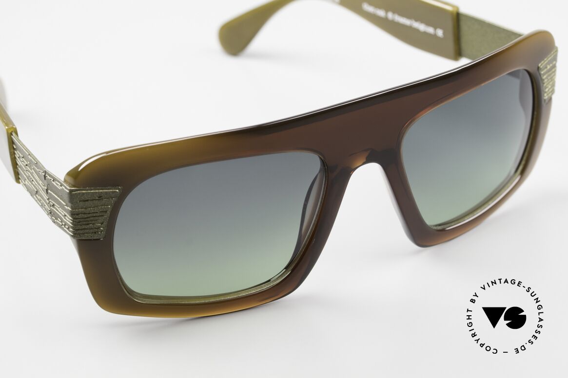 Theo Belgium Oak Tim Van Steenbergen Design, aufgrund Größe & Form eher eine Unisex-Brille, Passend für Herren und Damen