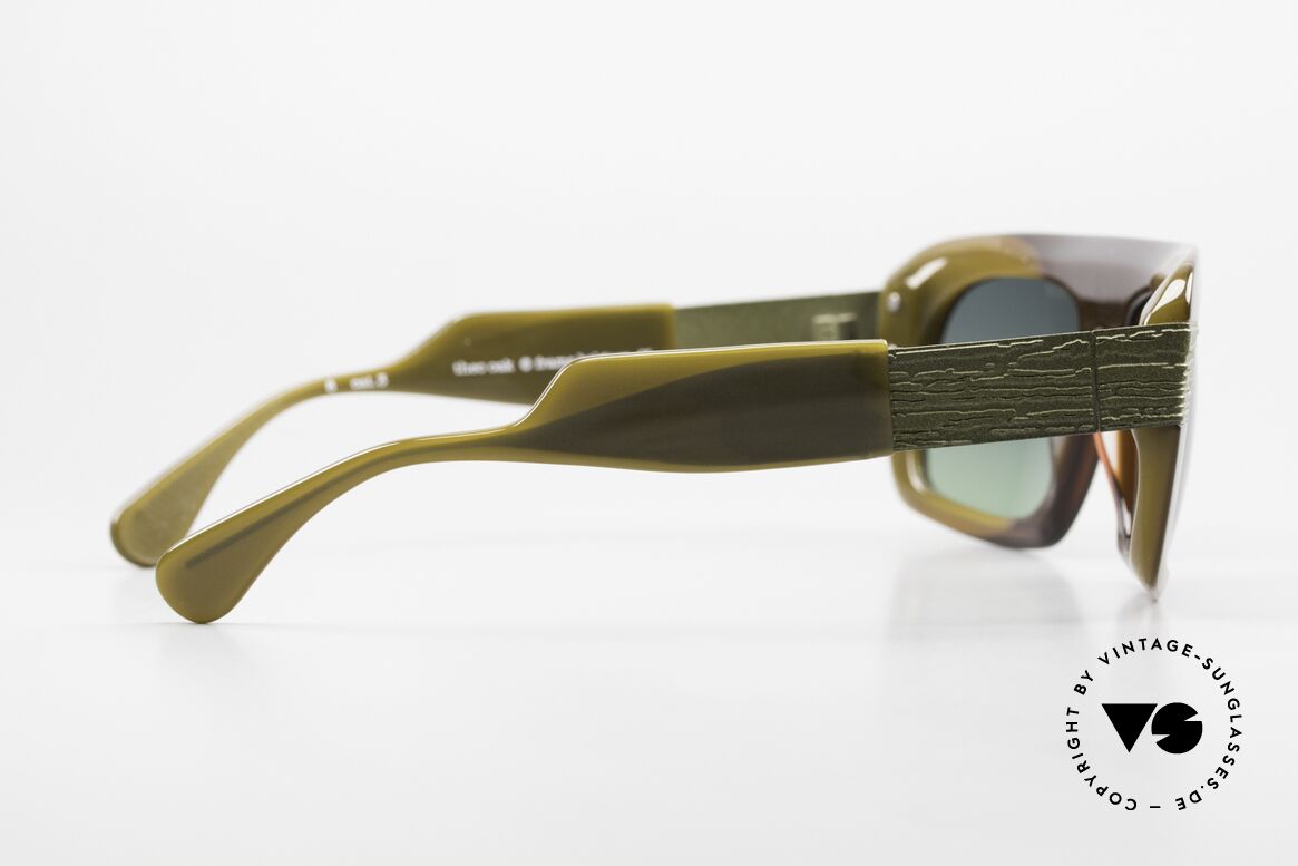 Theo Belgium Oak Tim Van Steenbergen Design, Sonnenbrille kann auch optisch verglast werden, Passend für Herren und Damen