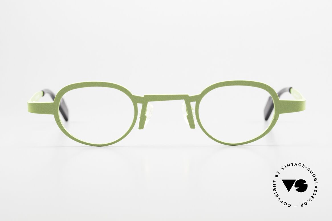 Theo Belgium Max Damen & Herrenbrille Titan, kleine Theo MAX Titanium-Lesebrille von 2006, Passend für Herren und Damen